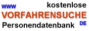 www.vorfahrensuche.de - Kostenlose Personendatenbank